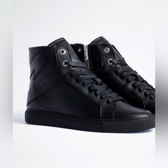 Zadig & Voltaire ZV1747 High Flash Sneakers - Picture 1 of 10